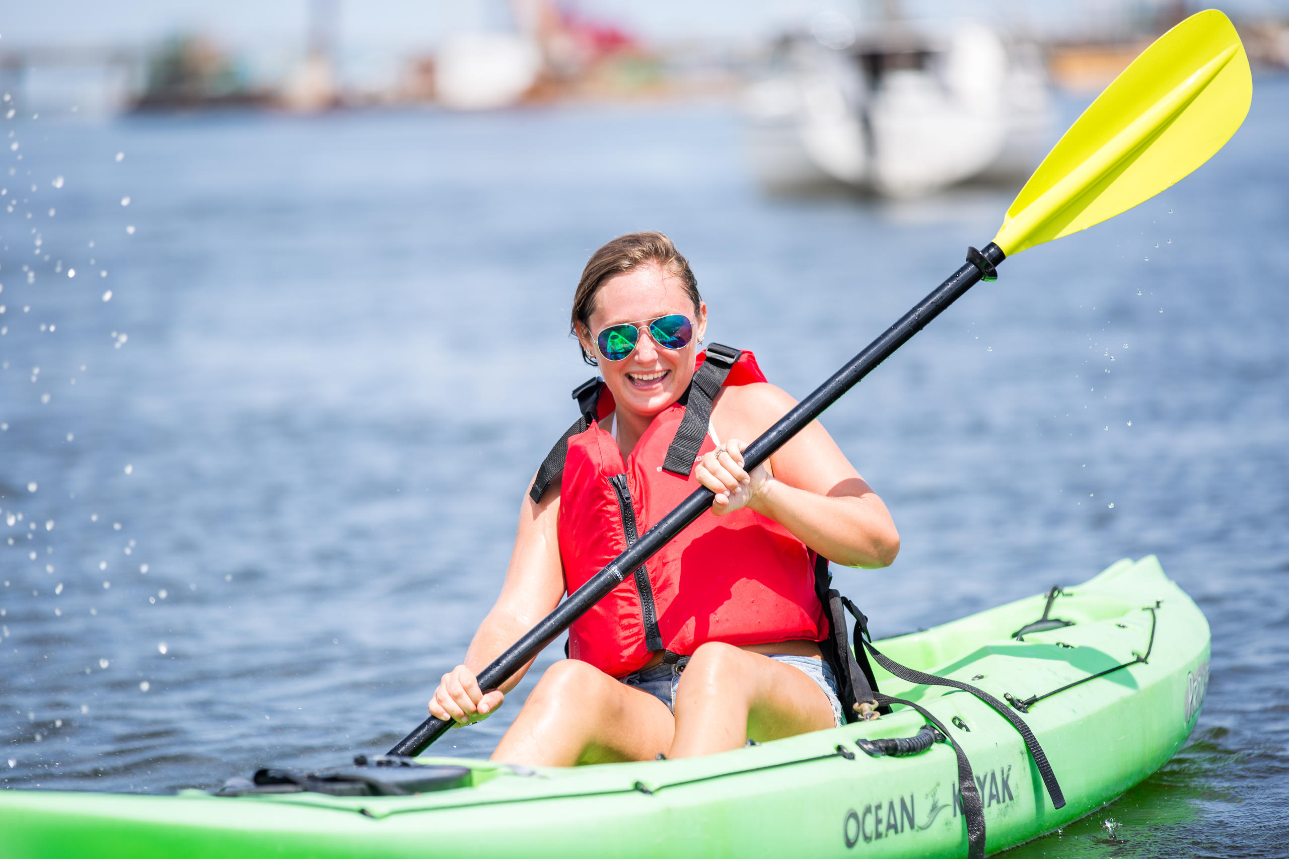 Guided Peanut Island Kayak Tour with optional Snorkeling Featured Image