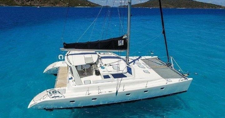 Full Day 50' Private Sailing Catamaran | Luxury, Beach & Snorkel Featured Image