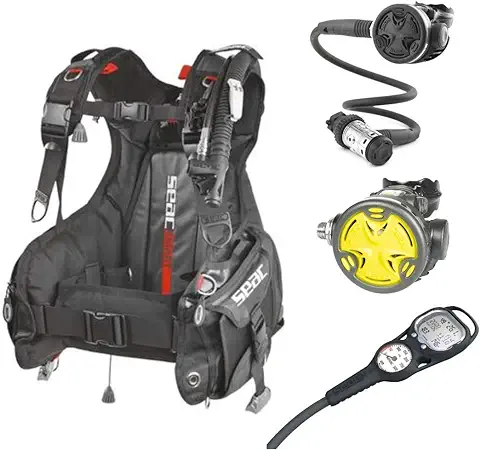 SEAC Scuba Diving Equipment Kit